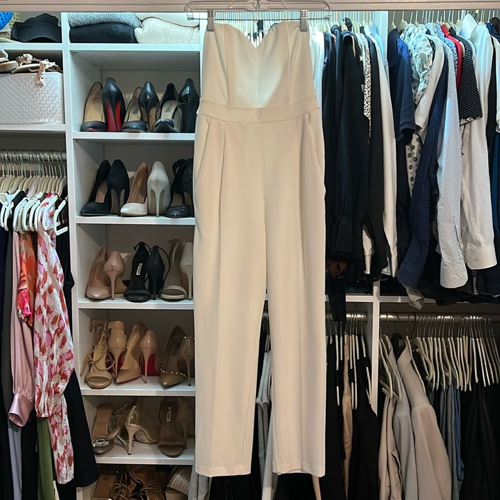Express strapless pant suit size 00